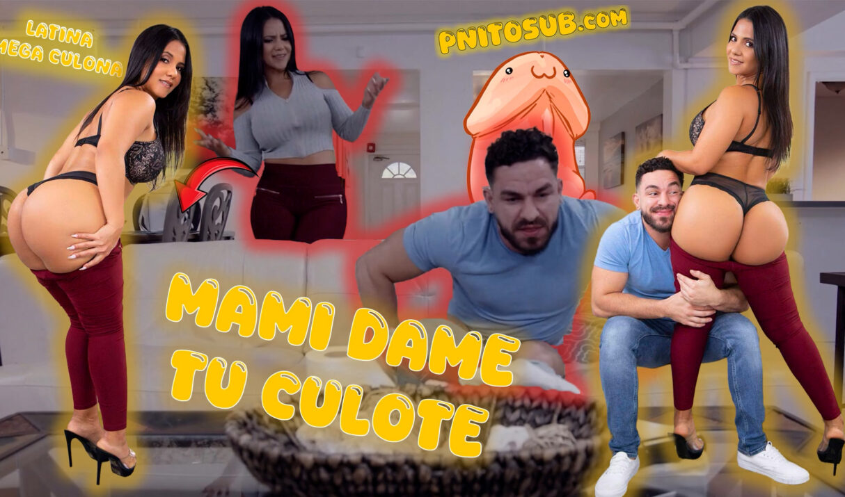 Mamá latina llega antes del trabajo, y me ayuda a correrme en su culo​