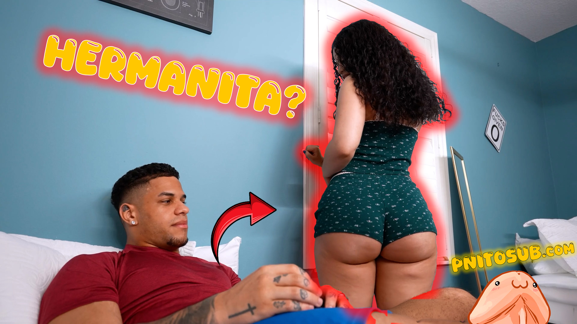 Hermanita ultra culona siempre me molesta, y termino follandola​