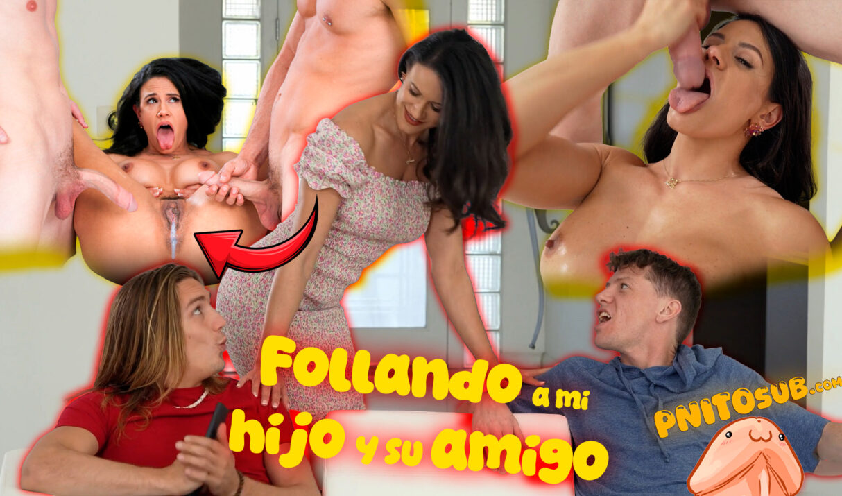 Yo y mi amigo jugamos con la vagina de mi mami ​