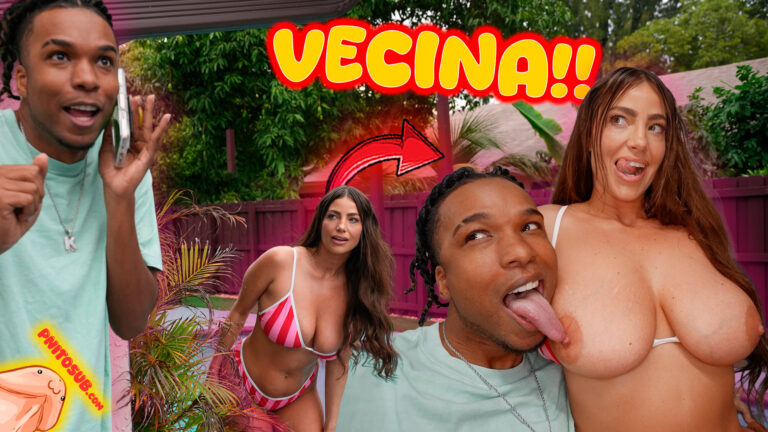 Espiando a la Vecina y nos Invita a Follar