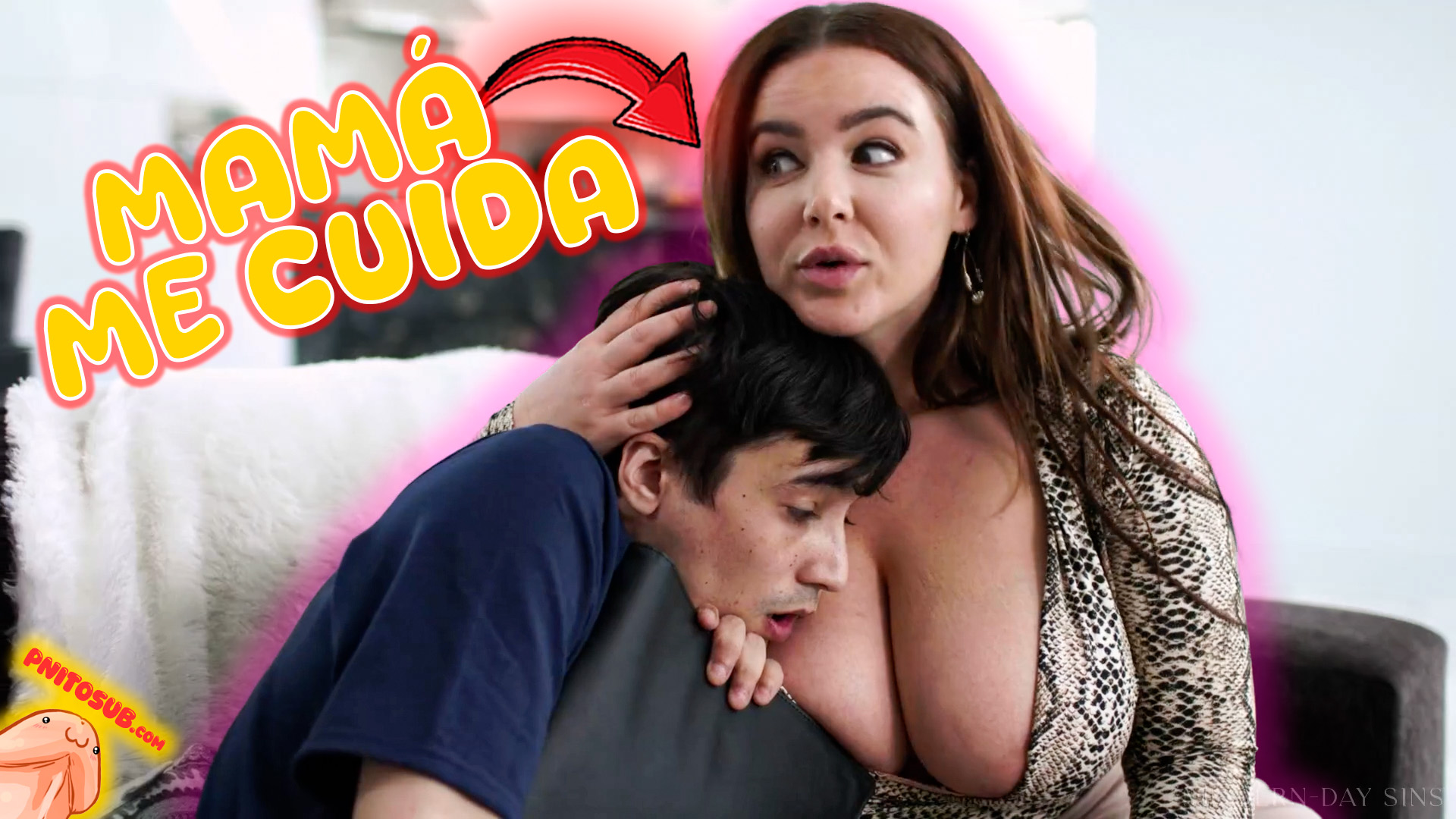 Follando a la Madre Tetona de mi Bully