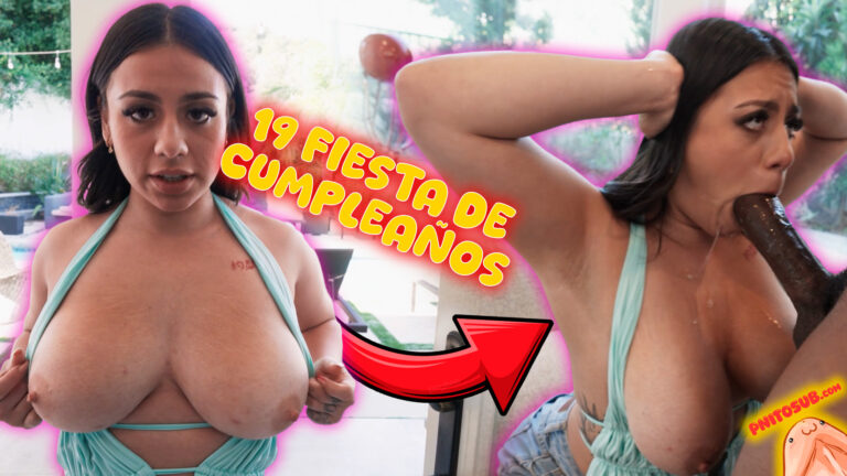 ¿Semen para mi cumpleaños? Pendeja de 19 recibe un pastel de semen